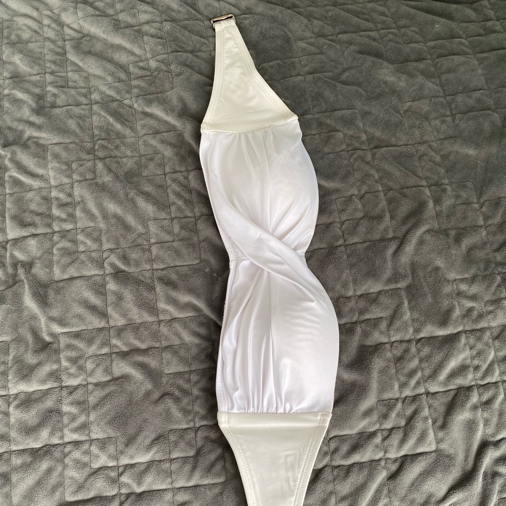 Strapless swim top S